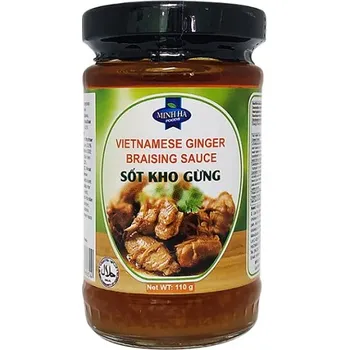Omáčka Recenze Minh Ha Vietnamská zázvorová dušená omáčka 110 g