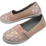 Fashion Dámské růžové baleríny 03 Barva: Růžová, Velikost: 36