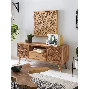 Televizní stolek TV stolek z masivu Aisha akát