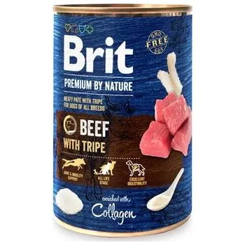 Brit Premium Dog by Nature konz Beef & Tripes 400g