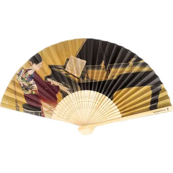 Karnevalový doplněk Vějíř s motivem japonské klavíristky