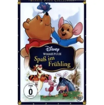 DVD film Winnie Puuh, Spaß im Frühling, 1 DVD, deutsche u. englische Version – Zeichentric K (DE)