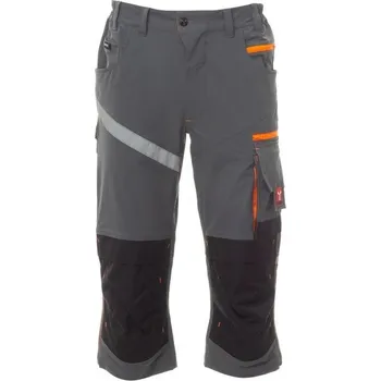 Pánské kalhoty PAYPER NEXT 4W PIRATE 3/4 stretch kalhoty - ČERNÁ/černá 56