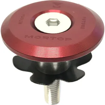 Hlavové složení Víčko a ježek hlavového složení - MORTOP HTC04 1-1/8" - červená