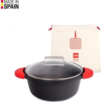 Hrnec Hrnec s poklicí 24 cm + silikon.chňapky + pytlík 4141/25