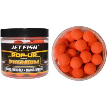 Boilies Jet Fish Premium Classic POP-UP - Mango / Meruňka