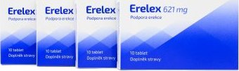 Erelex 4 balení modrých tablet