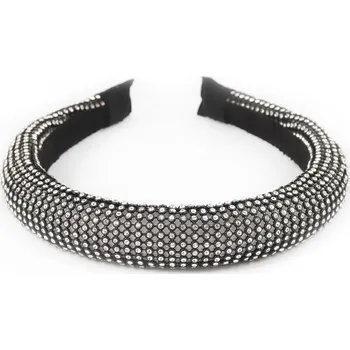 Čelenka Štrasová čelenka do vlasů Barva: černá