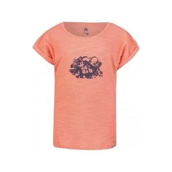 Hannah KAIA JR desert flower 134 - 140; Růžová tričko
