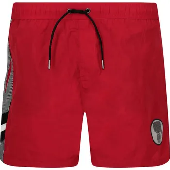 Pánské kraťasy Karl Lagerfeld Šortky | Barva:červený | Velikost:L