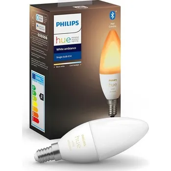 Žárovka Chytrá žárovka Philips Hue Bluetooth, 6W, E14, White Ambiance