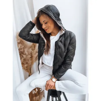 Dámská jarní bunda DSTREET SWEET DREAMS ČERNÁ S