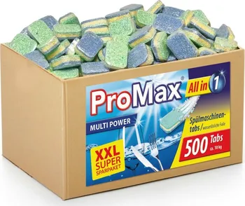 Tableta do myčky Promax Premium Multi Power 12v1 tablety do myčky s rozpustnou fólií 500 ks