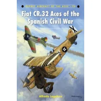 Cizojazyčná kniha Fiat CR.32 Aces of the Spanish Civil War – Alfredo Logoluso (EN)