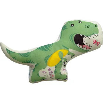 Dekorativní polštářek Levandulový polštářek ve tvaru dinosaura Vzor: Levandosaurus greenus Levandulový polštářek ve tvaru dinosaura