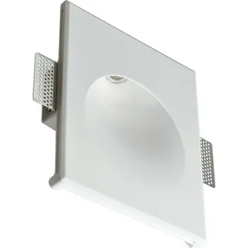 Bodové svítidlo ACA Lighting Gypsum zapuštěné sádrové svítidlo G8016G