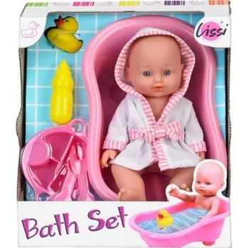 Panenka Lissi Miminko 28 cm a koupací set s vaničkou