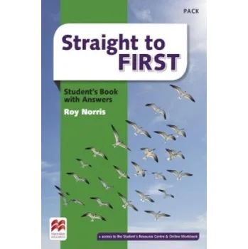 Německý jazyk Straight to First, m. 1 Buch, m. 1 Beilage: Student's Resource Centre (online) mit zusätzlichen Übungen und Materialien – Roy Norris (EN)