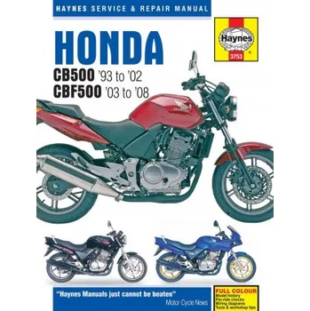 Honda CB500 & CBF500 (93 - 08) – Haynes Publishing (EN)