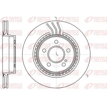 Brzdový kotouč Brzdový kotouč REMSA 61071.10