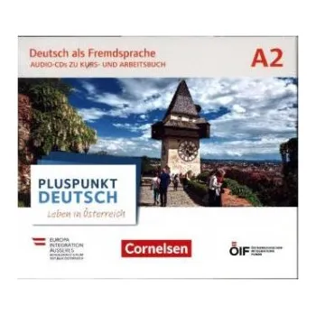 Německý jazyk Pluspunkt Deutsch - Leben in Österreich A2 - Audio-CDs zu Kurs- und Arbeitsbuch – Friederike Jin,Joachim Schote (DE)