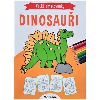omalovánky Dinosauři - Velké omalovánky