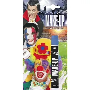 Karnevalový doplněk Make-up v aplikátoru - Modrý