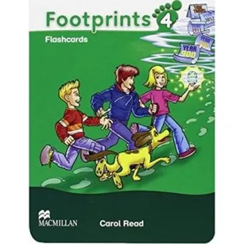 Anglický jazyk Footprints 4 Flashcards – Carol Read (EN)