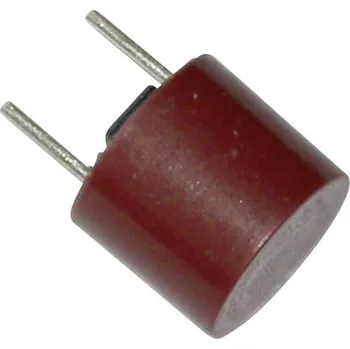 Autoelektrika ESKA 887125-500 887125 mini pojistka radiální kulatý 6.3 A 250 V T pomalá 500 ks