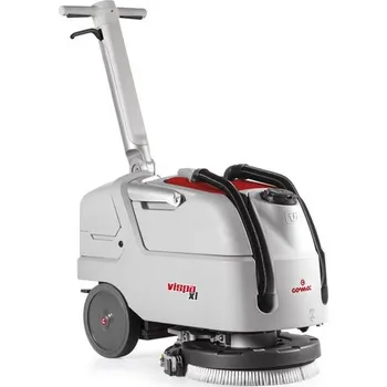 Podlahový mycí stroj Comac Vispa XL bateriový podlahový mycí stroj s integrovanou nabíječkou 1600m/hod