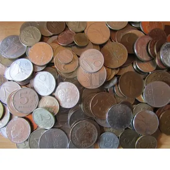 Mince na váhu - 1/2 kg různých mincí