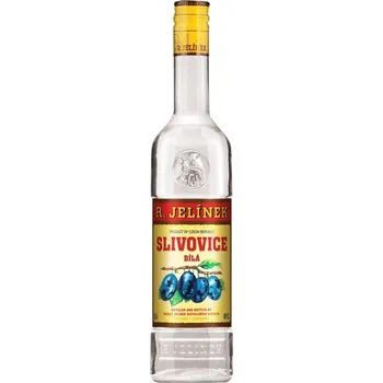 Rudolf Jelínek Slivovice bílá 45 %, 0,5 l