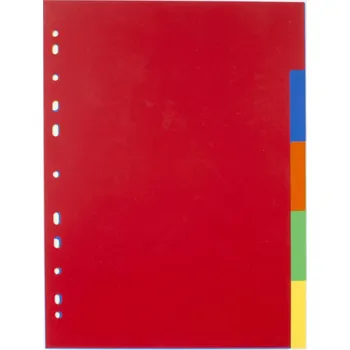 Rozdružovač A4, 1x5 barev PP 120my