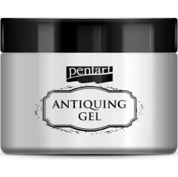 Speciální výtvarná barva Antikovací dekor gel 150ml - BÍLÝ