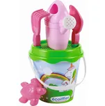 Ecoiffier Kyblík na písek Jednorožec s konvičkou a příslušenstvím