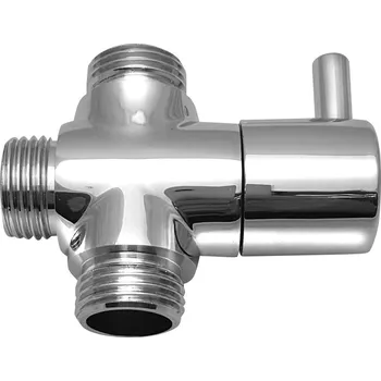 Aqualine Přepínač sprchového sloupu M1/2"-M1/2"xM1/2", chrome