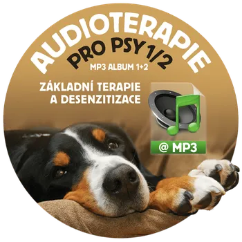 tréninková pomůcka pro psa Dokonalá Láska Album 1+2 Audioterapie pro psy / mp3