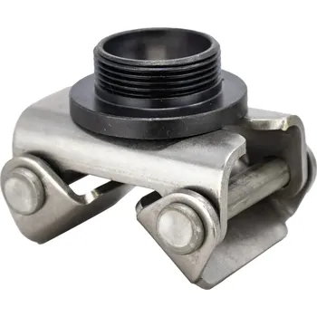 Truhlářská svěrka STRONG HAND TOOLS Šroubovací V-PAD podložka - nerez - pro svěrky UM, UP XMAS