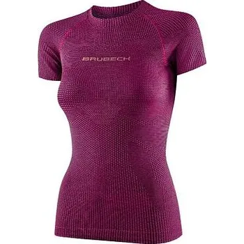 Dámské termotriko s krátkým rukávem Brubeck 3D Pro Women's fuchsia M