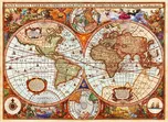 Grafika Historická mapa světa 3000 dílků