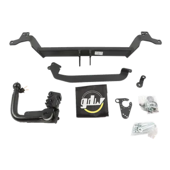 Tažné zařízení GDW tažné zařízení Odnímatelné včetně TowTec elektropřípojky 7pólové univerzální - OPEL MOKKA