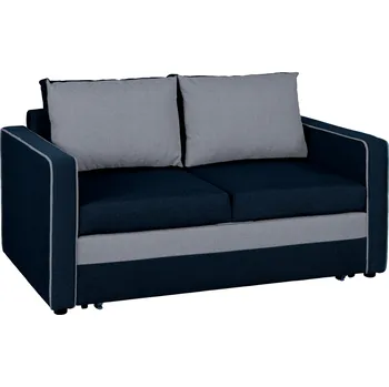 Obývací pokoj Tempo Kondela Rozkládací pohovka, světle modrá/modrá, DADA