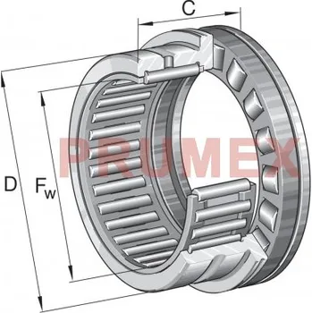 INA NKXR 30 ložisko