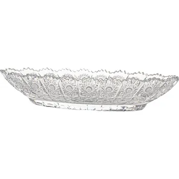 Broušená miska, Royal Crystal, 24,5 cm