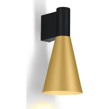 Nástěnné svítidlo Wever & Ducré Nástěnné designové svítidlo Odrey Wall 1.5 Barva: Černá / Zlatá 387320BG0
