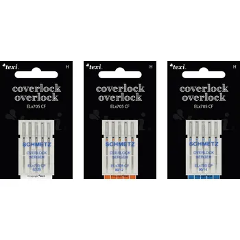 Texi Speciální sada 15 jehel pro overlocky/coverlocky Pfaff