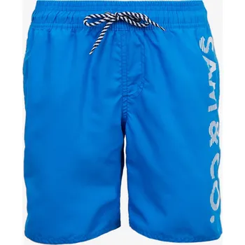 Chlapecké kraťasy Dětské šortky SAM 73 ROMAN KS 505 JASNÁ MODRÁ 152