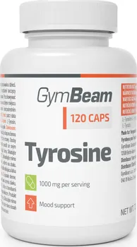 Aminokyselina GymBeam Tyrosin 1000 mg 120 cps.