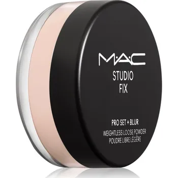 Pudr MAC Cosmetics Studio Fix Pro Set + Blur Weightless Loose Powder zmatňující fixační pudr odstín Light 6,5 g