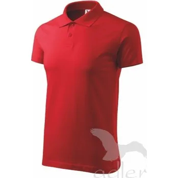 Pánská košile Adler POLOKOŠILE SINGLE J. 180 Barva: červená, Velikost: L